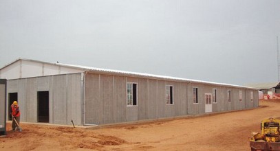 مبنى جاهز لموقع عمل منجم في السنغال